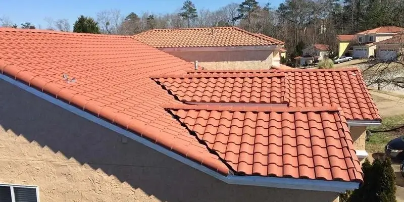 Clay Roof Installation