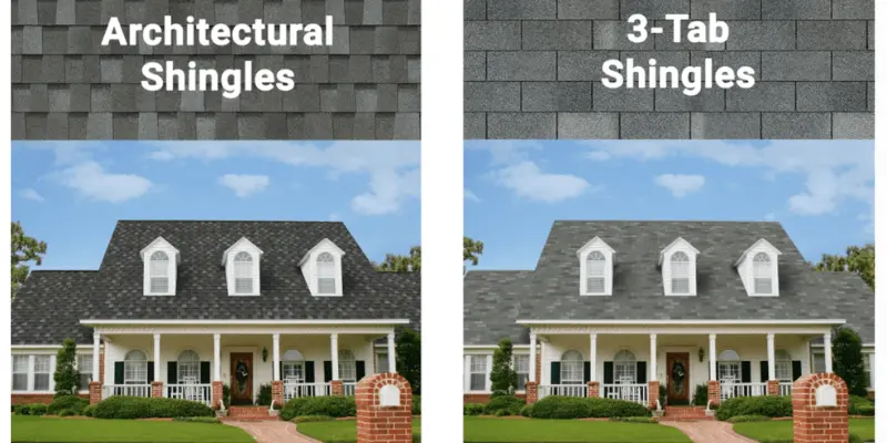 3 tab vs dimensional shingles